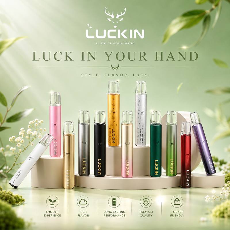 LUCKIN幸運電子煙主機 LUCKIN幸運主機|7W/10W雙模式・12款配色・通用一代煙彈:圖片 1